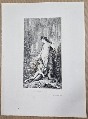 Eau forte 1898 - ,, d'après
