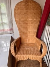 Fauteuil osier Emmanuelle