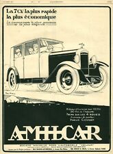 Publicité ancienne automobile