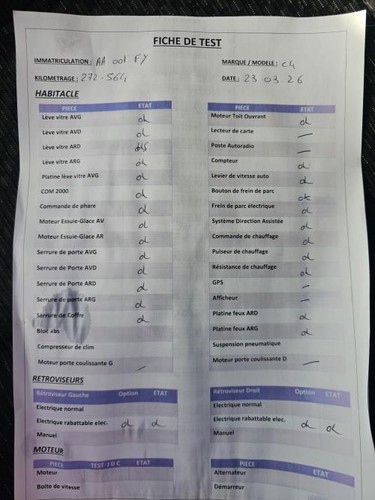 Amortisseur avant gauche