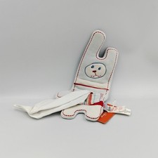 Doudou plat lapin bleu blanc rouge mouchoir MARESE - 31413