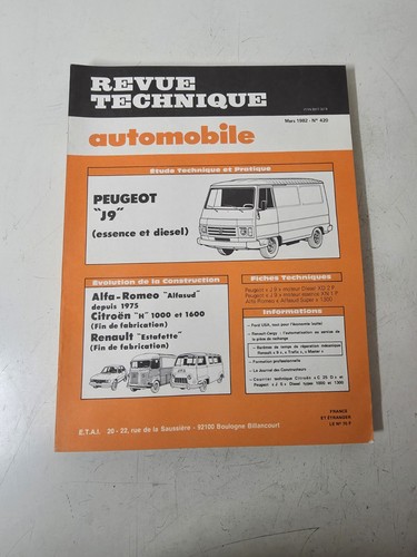 Revue technique automobile - technique,