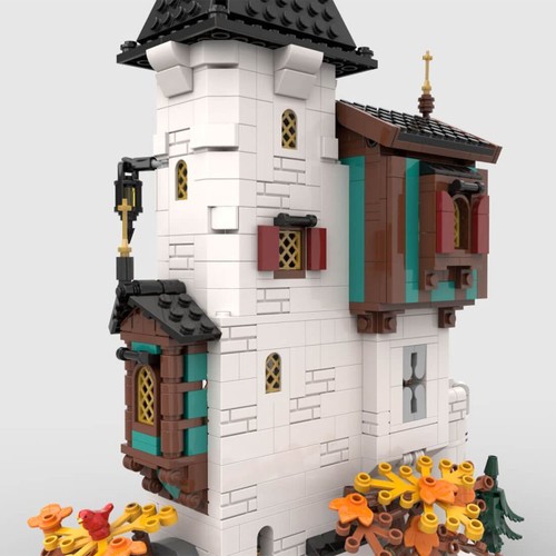 Moc 189672 medieval white - moc-189672,