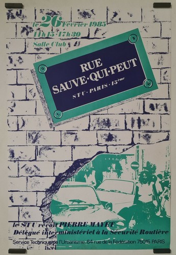 Rue sauve qui - rue, peut