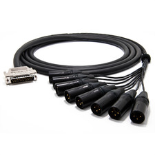 Enaudio Mogami 2932 8 Câble Multicore Breakout | Gold D-Sub - Neutrik XLR Mâle