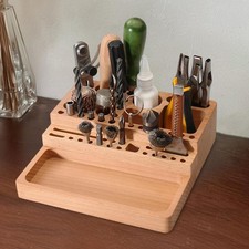 Organiseur de bureau pour fournitures d'art, boîte à outils