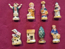 lot de 8 feves "la creche pastorale"