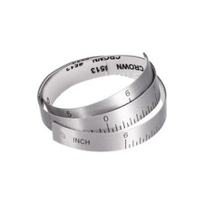 Règle Recherche Centre 6-pouce Ruban à Mesurer Alluminium Règle Piste Trous