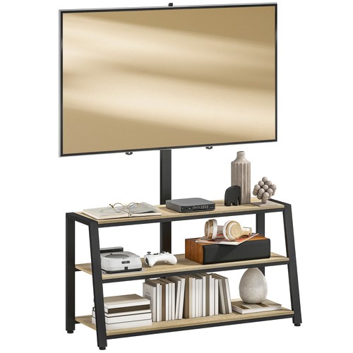 Homcom meuble 108x41x135cm - tv,