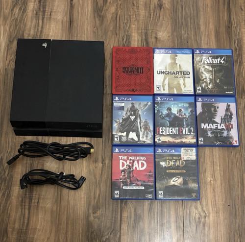 Sony playstation black - sony, 4