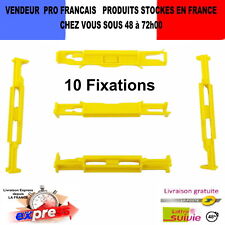10 Fixation Pare-Brise Moulage Côtés Clips CITROEN  C5    PEUGEOT 407 Ref:812398