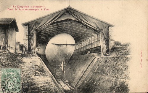Dirigeable lebaudy - le,