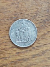 Italie Pièce De 5 Lires 1936