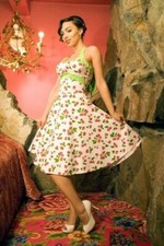 PINUP COUTURE DAISY WHITE