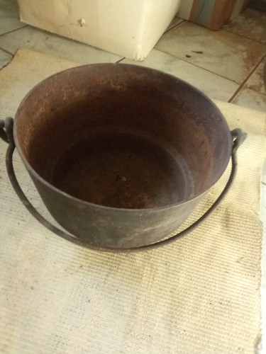Cocotte marmite fonte marron