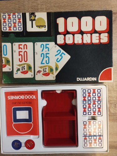 Jeu société 1000 bornes - jeu, de