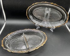 Vintage Jeannette Clear Glass