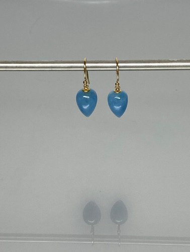Boucle oreille aigue - boucle, aigue-marine
