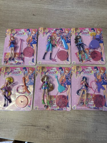 Figurine winx club rock band - figurine,