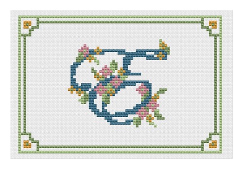 Kit broderie point croix - kit,