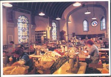  Carte postale. Limoges, Comptoir des Chemises, vitraux de Chigot