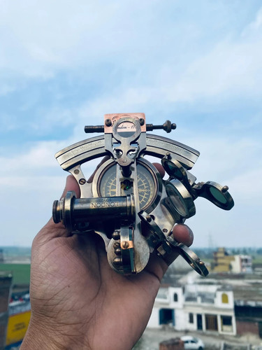 Ancien sextant nautique - ancien,