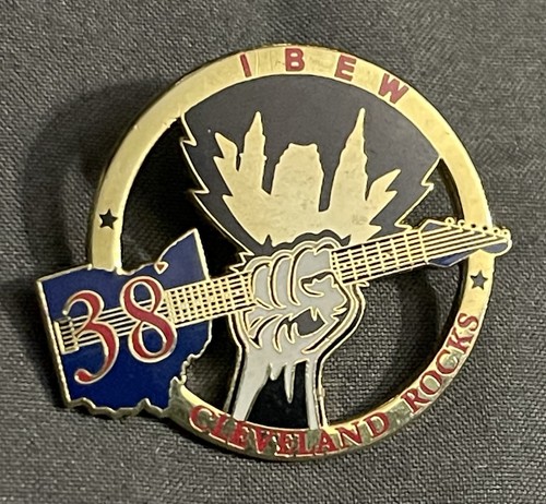 Ibew local pin - ibew, 38