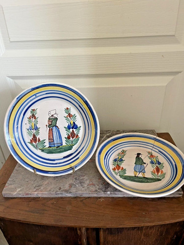 Ancien assiettes creuse - ancien, 2