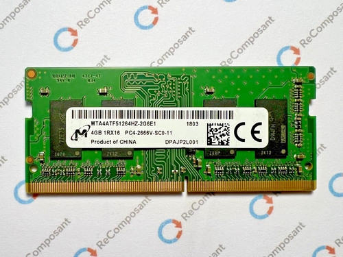 4go ram micron mta4atf51264hz - 4go,