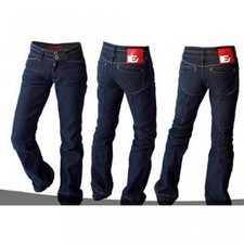 Pantalon moto route Esquad Phoenix Raw Blue Armalith pour moto Taille 36 EU Neuf