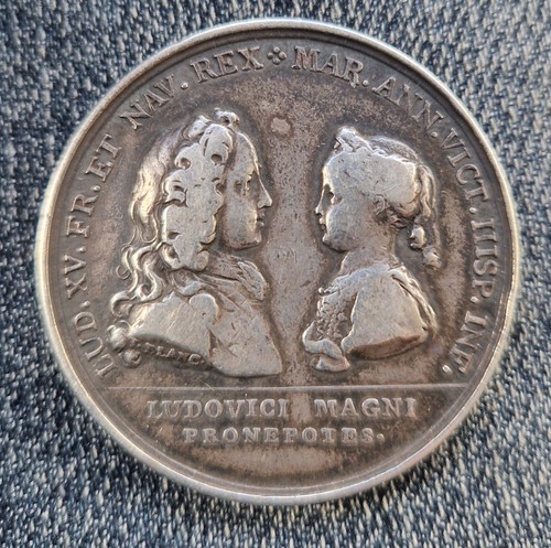 Medaille projet mariage louis - medaille,
