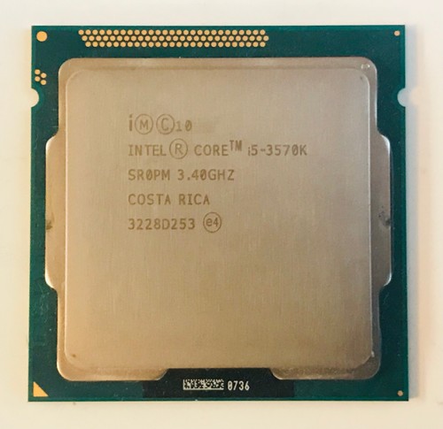 Intel core 3570k cpu - intel®, i5-3570k