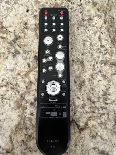 Denon 1117 remote control - denon, rc-1117