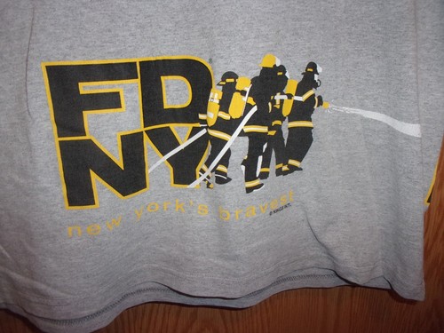 Firefighters gray shirt - firefighters, t