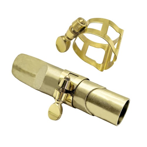 Alto sax ligature clip - , cuivre