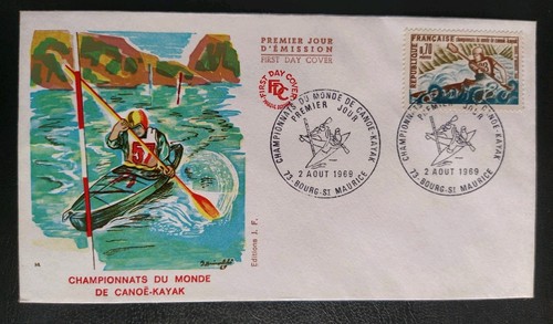 Enveloppe 1er jour 1969 - 1er,