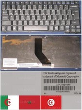 CLAVIER QWERTY ARABE Packard Bell EasyNote MZ35 MZ36 AEPL1KEQ119-AR 7710121 Noir