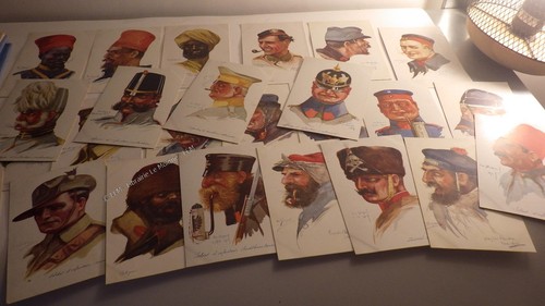1915 lot cartes postales - 24,