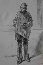 GAVARNI Lithographie originale