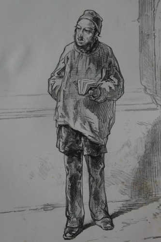 Gavarni lithographie originale - gavarni,