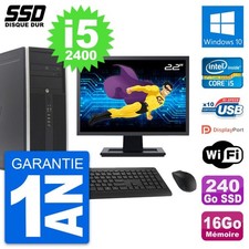 PC Tour HP Elite 8300 Ecran