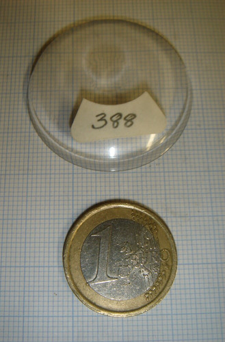 Ancien verre avec - ancien, plat