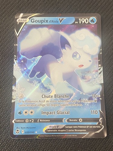 Carte goupix alola 033 195 - goupix, v