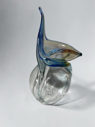 Grand vase vintage verre - grand,