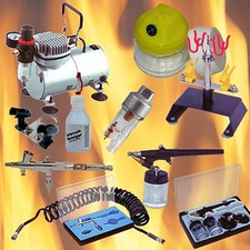 9 PARTIES AIRBRUSH SET