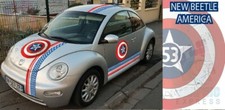 Kit deco herbie cox (coccinelle) ou new beetle herbie (choupette 53) AMERICA
