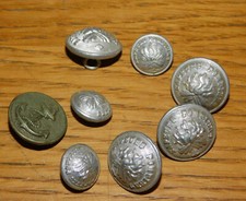 LOT bouton ALU uniforme