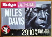 MILES DAVIS jazz affiche