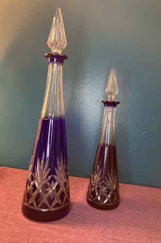 Carafes couleur bleu en - bleu,