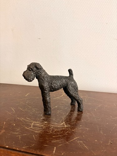 Ancien sculpture airedale - sculpture,